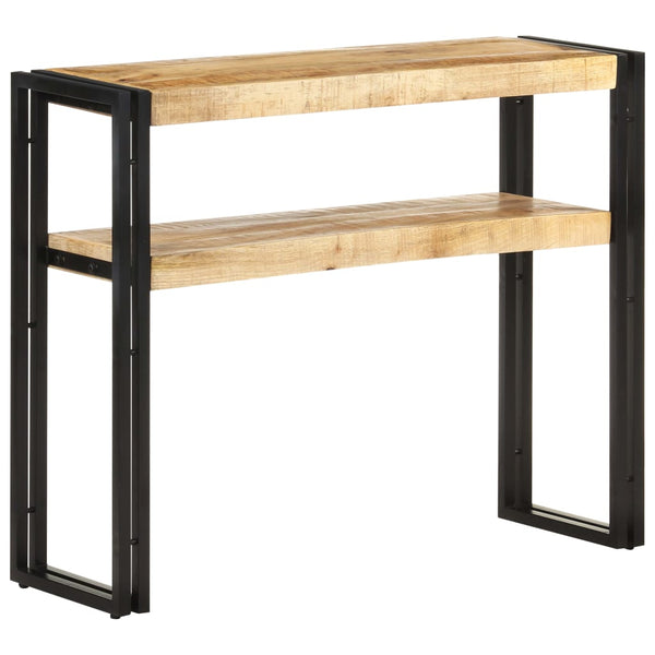 Tables Console Table 90X30x75 Cm Rough Mango Wood