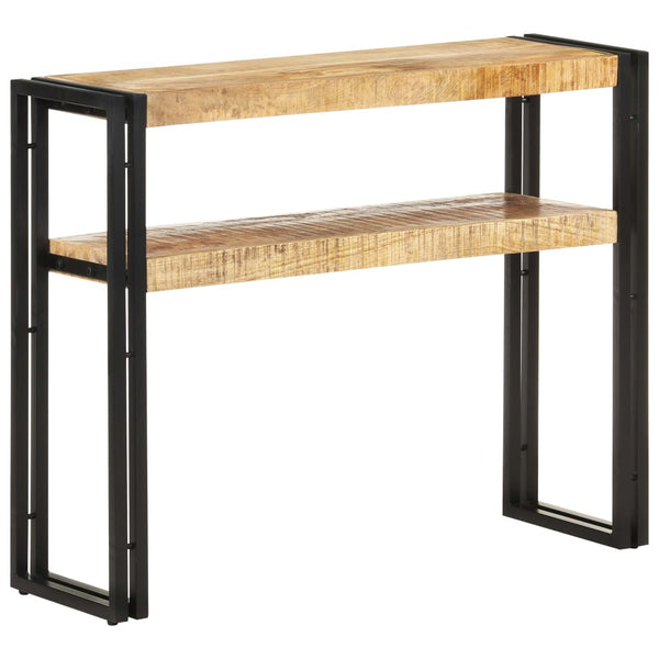 Tables Console Table 90X30x75 Cm Rough Mango Wood