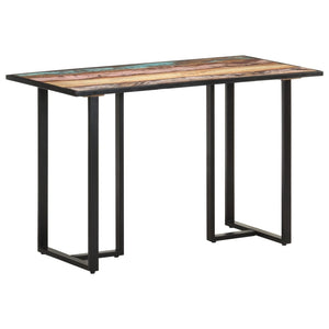 Dining Tables Dining Table 120 Cm Solid Reclaimed Wood