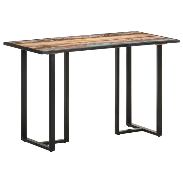 Dining Tables Dining Table 120 Cm Solid Reclaimed Wood