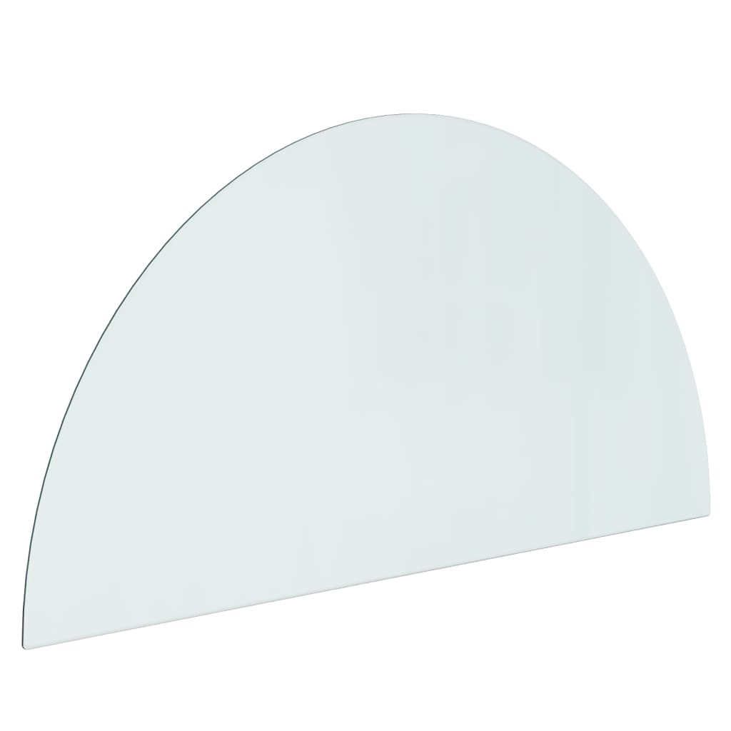 Fireplace & Stove Accessories Fireplace Glass Plate Half Round 1200X600 Mm