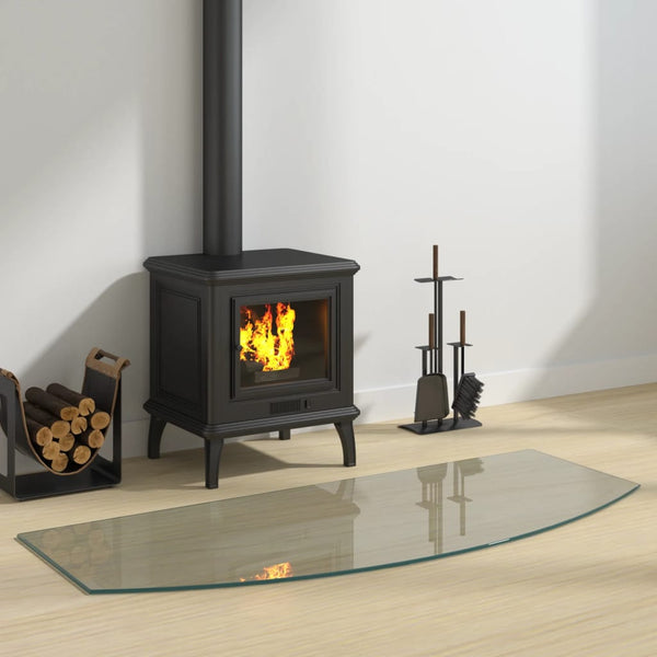 Fireplace & Stove Accessories Fireplace Glass Plate 120X50 Cm