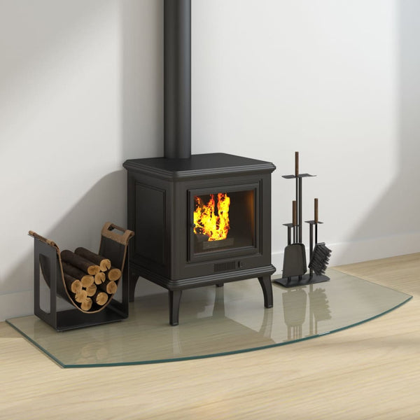 Fireplace & Stove Accessories Fireplace Glass Plate 120X60 Cm