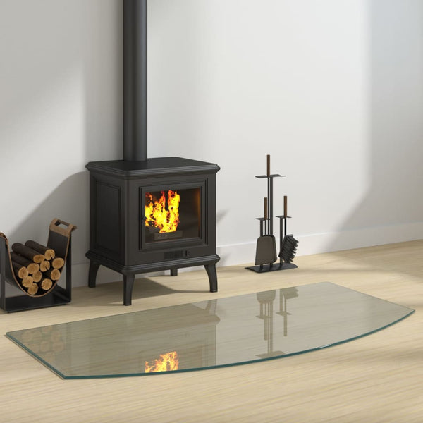 Fireplace & Stove Accessories Fireplace Glass Plate 120X60 Cm