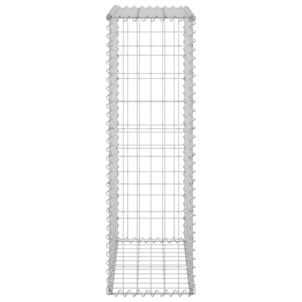 Gabion Baskets Gabion Wall With Covers Galvanised Steel 60X30x100 Cm