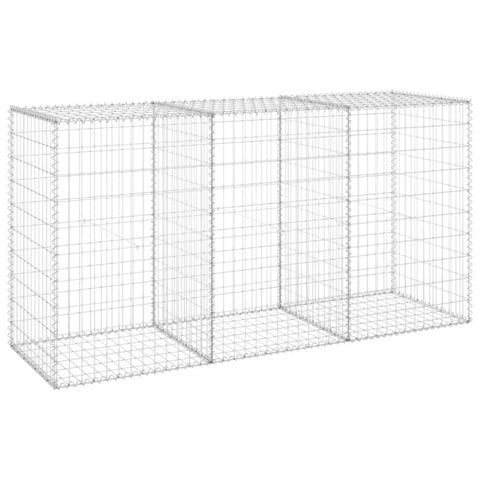 Gabion Baskets Gabion Wall With Covers Galvanised Steel 200X60x100 Cm