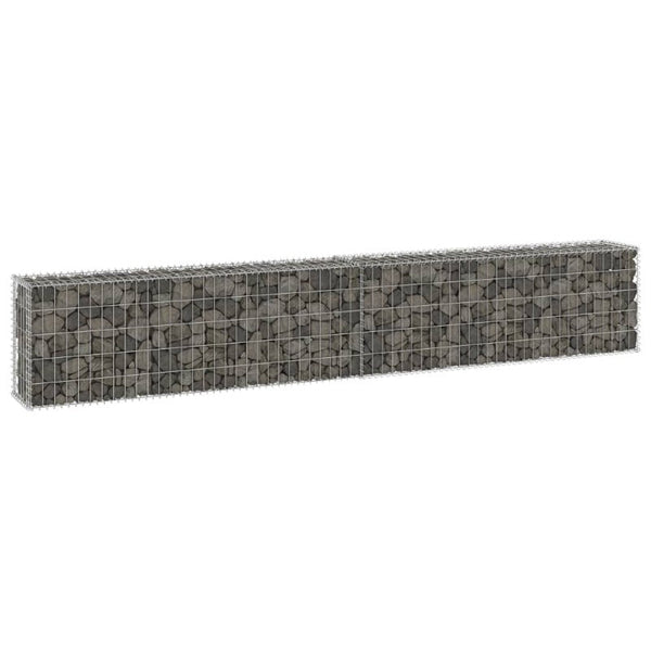 Gabion Baskets Gabion Wall With Covers Galvanised Steel 300X30x50 Cm