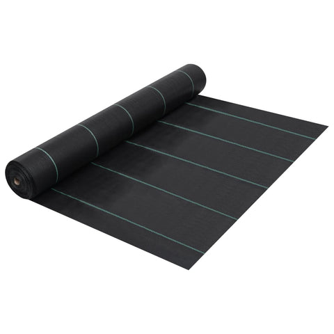 Weed Control Fabric Weed & Root Control Mat Black 2X5 Pp