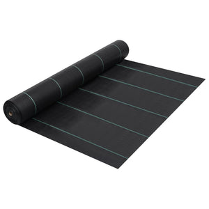 Weed Control Fabric Weed & Root Control Mat Black 2X100 Pp