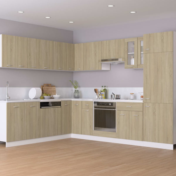 Cabinets & Cupboards Hanging Cabinet Sonoma Oak 60X31x40 Cm Engineered Wood