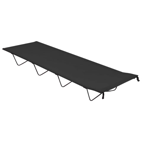 Hammocks Camping Bed 180X60x19 Cm Oxford Fabric And Steel Black