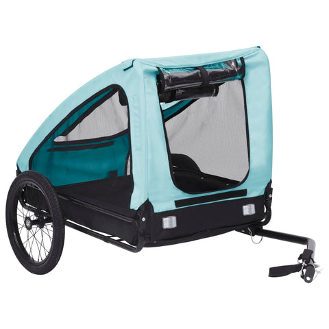 Trailers Pet Bike Trailer Blue And Black