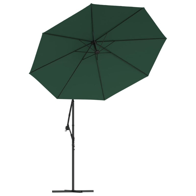 Patio Umbrellas Replacement Fabric For Cantilever Umbrella Green 350 Cm