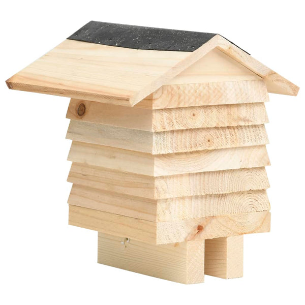 Small Animal Supplies Bee Hotel Solid Firwood 22X20x20 Cm