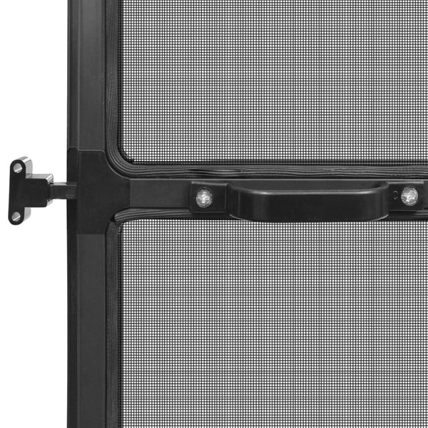 Hinged Insect Screen For Doors Anthracite
