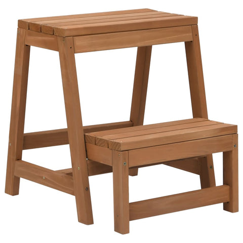 Benches Bar Stools Foldable Step Stool Solid Firwood