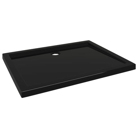 Shower Trays & Bases Rectangular Abs Shower Base Tray Black 80X100 Cm