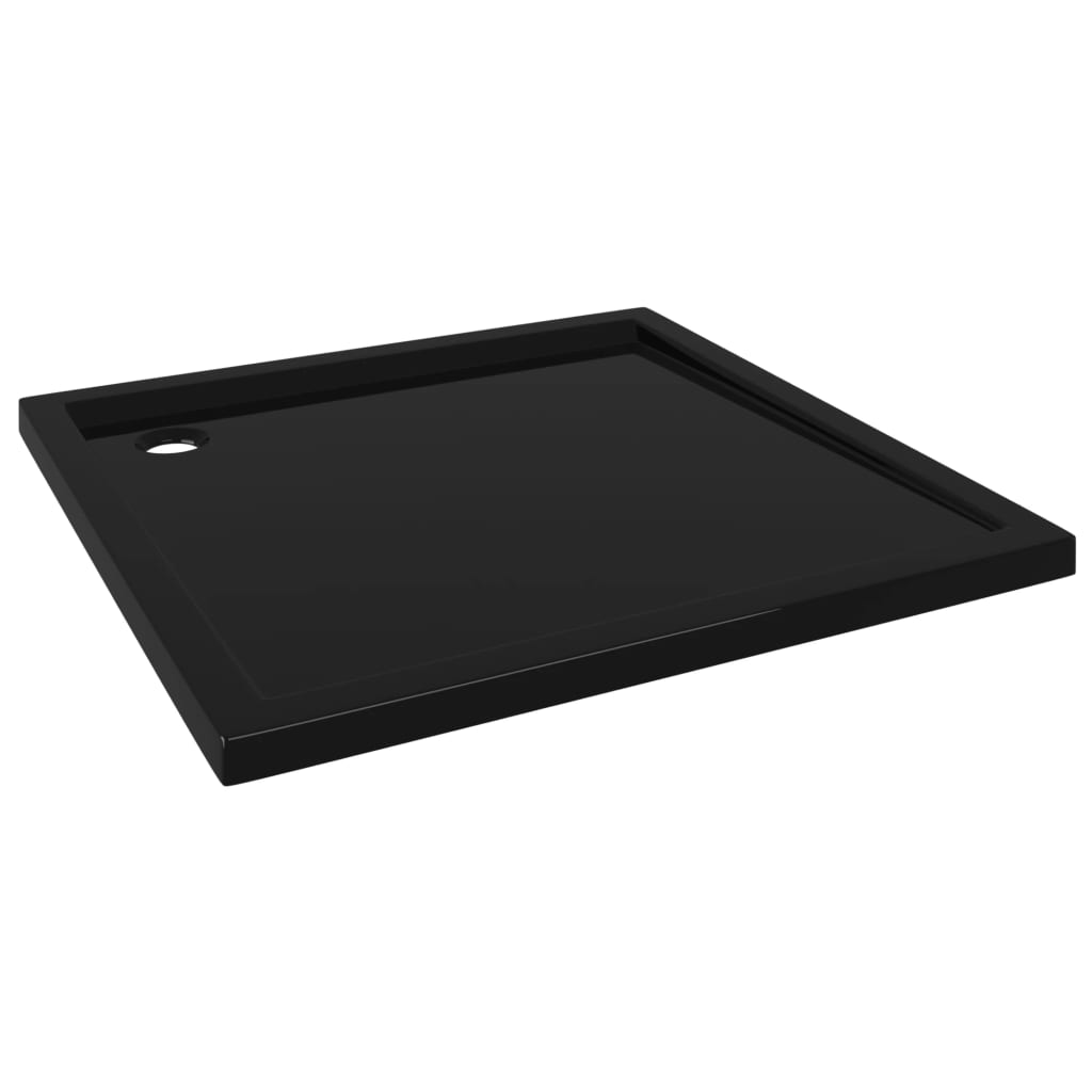 Shower Trays & Bases Square Abs Shower Base Tray Black 80X80 Cm