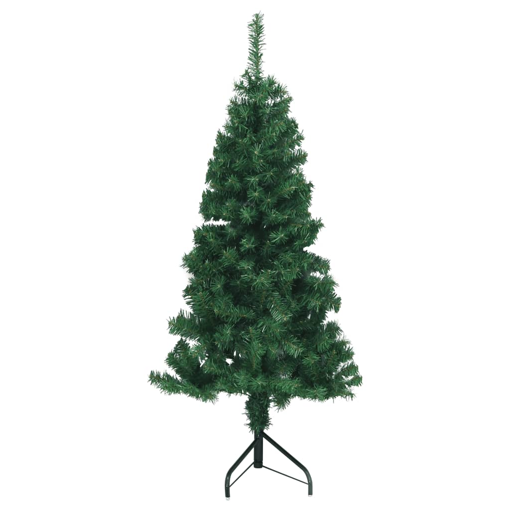 Seasonal Decorations Corner Artificial Christmas Tree Green 150 Cm Pvc