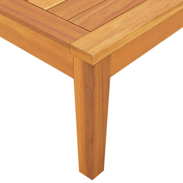 Coffee Tables Garden Table 64X64x29 Cm Solid Acacia Wood