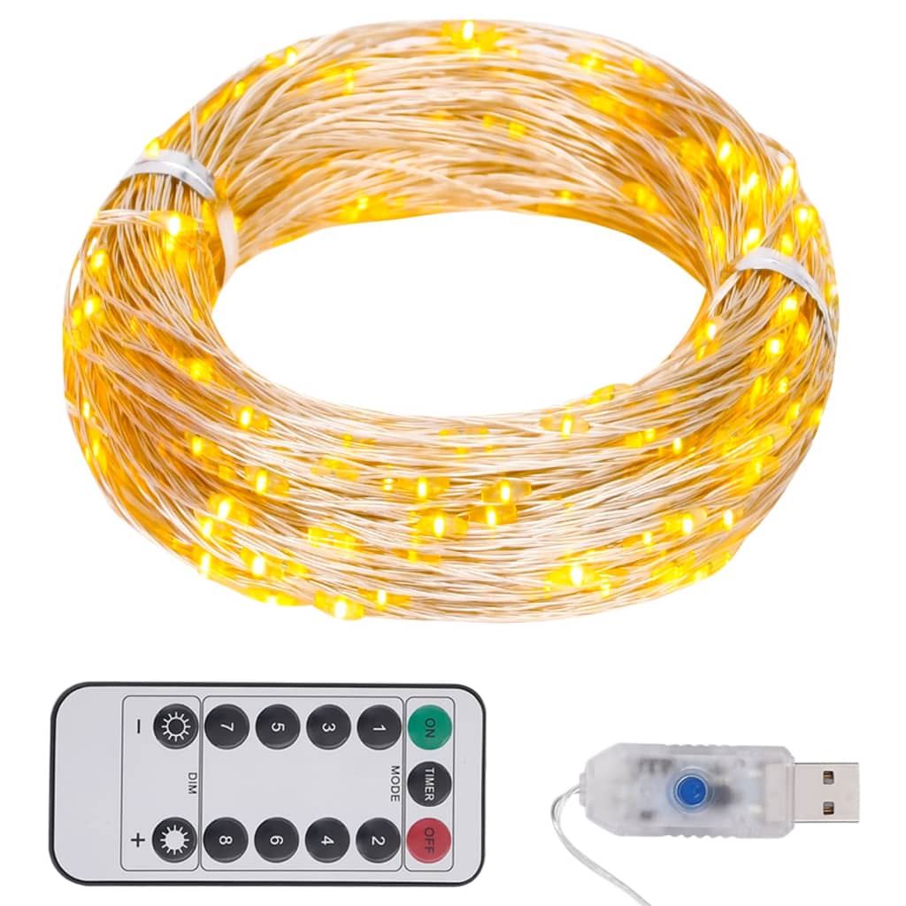 Seasonal Decorations Led String With 300 Leds Warm White M