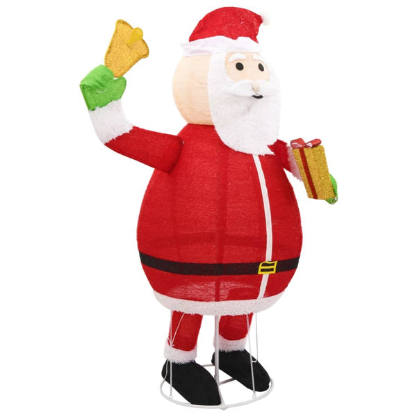 Seasonal Decorations Decorative Christmas Santa Claus Figure Led Luxury Fabric 180 Cm