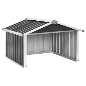 Sheds Summerhouses Carports Garden Robot Lawnmower Shed 92X97x63 Cm Galvanised Steel