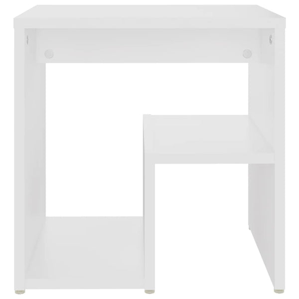 Bedside Tables Bed Cabinet White 40X30x40 Cm Engineered Wood