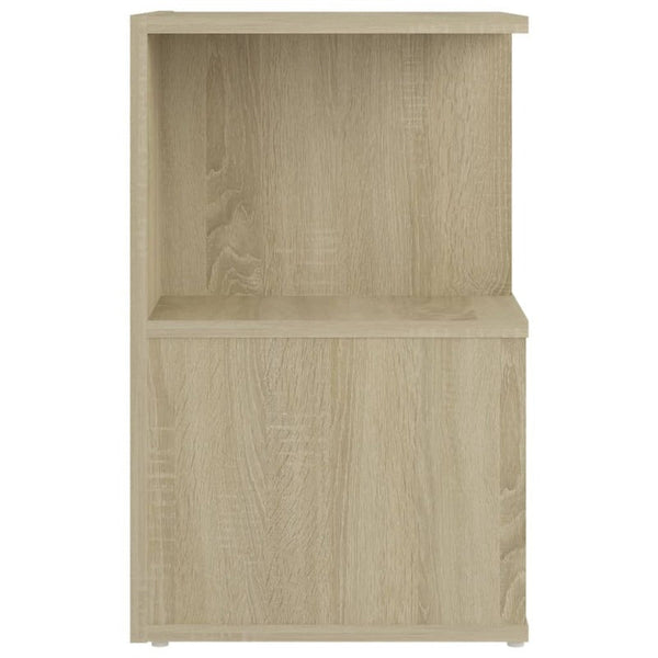 Bedside Tables Bedside Cabinets 2 Pcs Sonoma Oak 35X35x55 Cm Engineered Wood