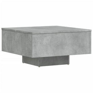 Coffee Tables Coffee Table Concrete Grey 60X60x31.5 Cm Engineered Wood