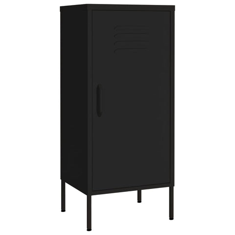 Cabinets & Cupboards Storage Cabinet Black 42.5X35x101.5 Cm Steel