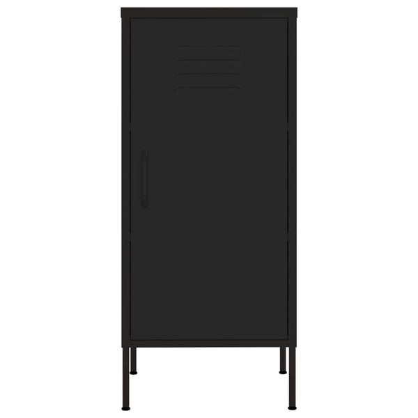 Cabinets & Cupboards Storage Cabinet Black 42.5X35x101.5 Cm Steel