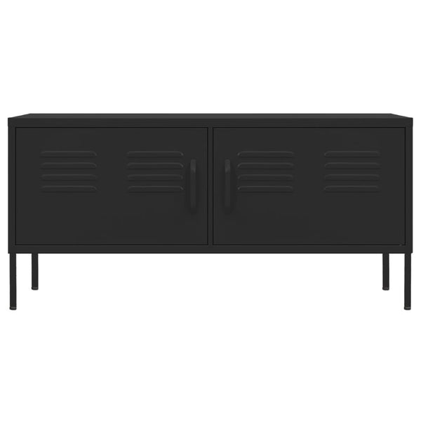 Cabinets & Cupboards Tv Cabinet Black 105X35x50 Cm Steel