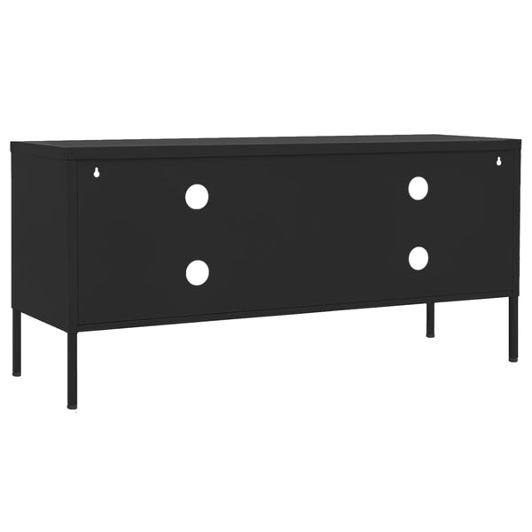 Cabinets & Cupboards Tv Cabinet Black 105X35x50 Cm Steel