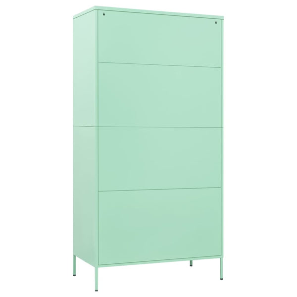 Wardrobes Wardrobe Mint 90X50x180 Cm Steel