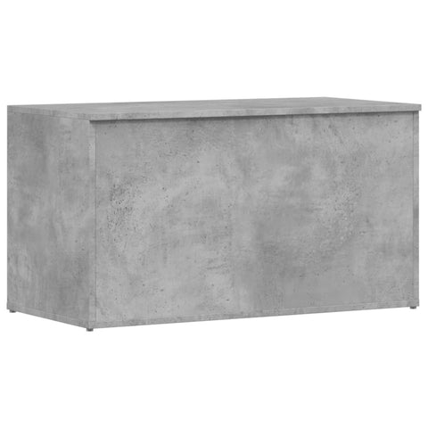 Blanket Boxes Storage Chest Concrete Grey 84X42x46 Cm Engineered Wood