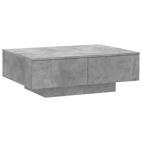 Coffee Tables Coffee Table Concrete Grey 90X60x31 Cm Engineered Wood