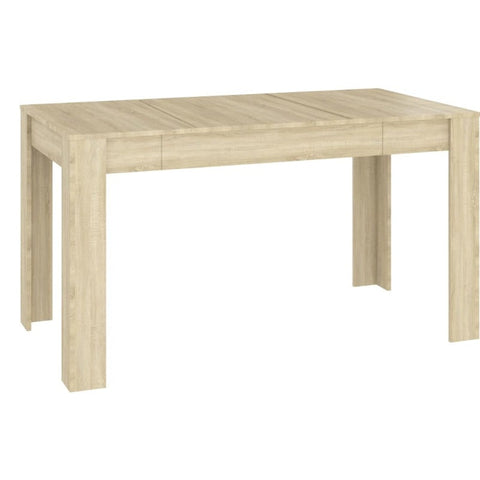 Dining Tables Dining Table Sonoma Oak 140X74.5X76 Cm Engineered Wood