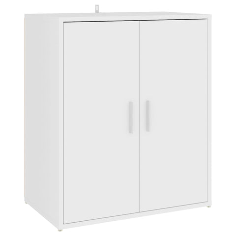 Shoe Cabinets Shoe Cabinet White 60X35x70 Cm Engineered Wood