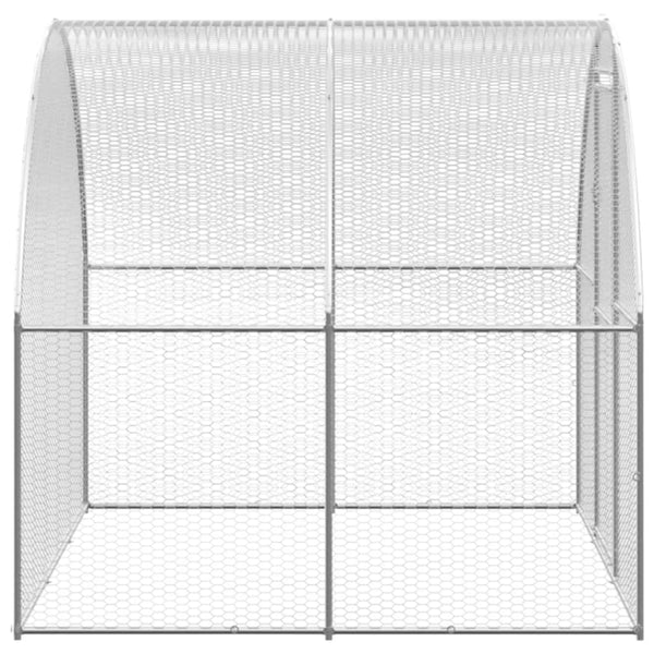 Small Animal Cages & Hutches Outdoor Chicken Coop 3X2x2 M Galvanised Steel