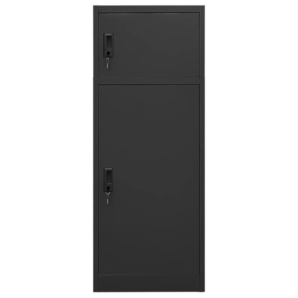 Cabinets & Cupboards Saddle Cabinet Anthracite 53X53x140 Cm Steel