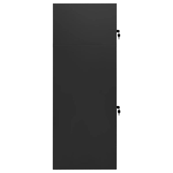 Cabinets & Cupboards Saddle Cabinet Anthracite 53X53x140 Cm Steel