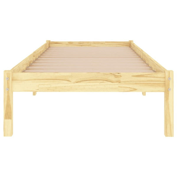 Single Bed Frames Bed Frame Solid Wood 92X187 Cm Single Size