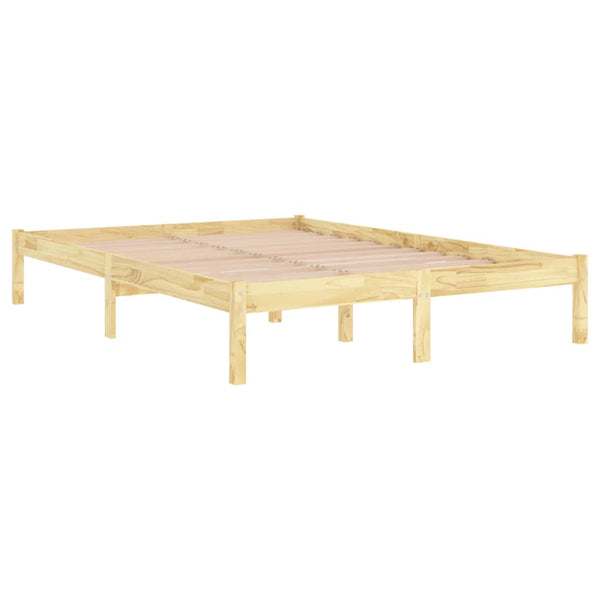 Queen Bed Frames Bed Frame Solid Wood 153X203 Cm Queen Size