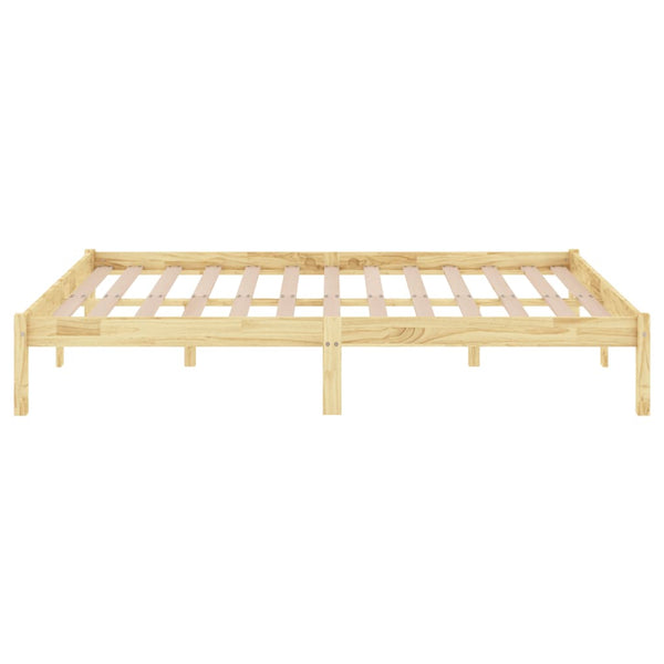 Queen Bed Frames Bed Frame Solid Wood 153X203 Cm Queen Size