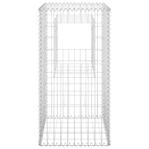 Gabion Baskets Gabion Basket Posts 2 Pcs 40X40x100 Cm Iron