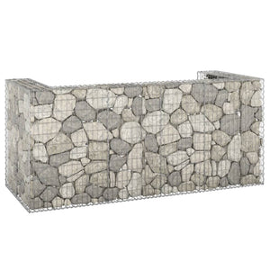 Gabion Baskets Gabion Wall For Garbage Bins Galvanised Steel 254X100x110 Cm