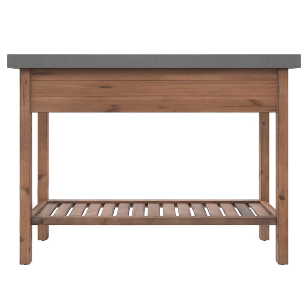 Tables Console Table 110X35x80 Cm Solid Wood Fir