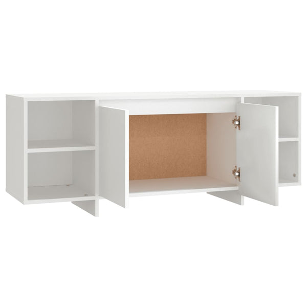 TV Stands & Entertainment Units Tv Cabinet White 130X35x50 Cm Engineered Wood