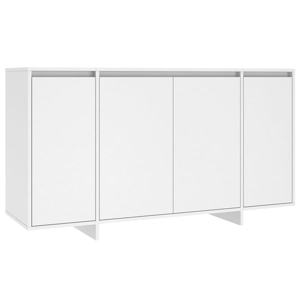 Sideboards & Buffets Sideboard White 135X41x75 Cm Engineered Wood